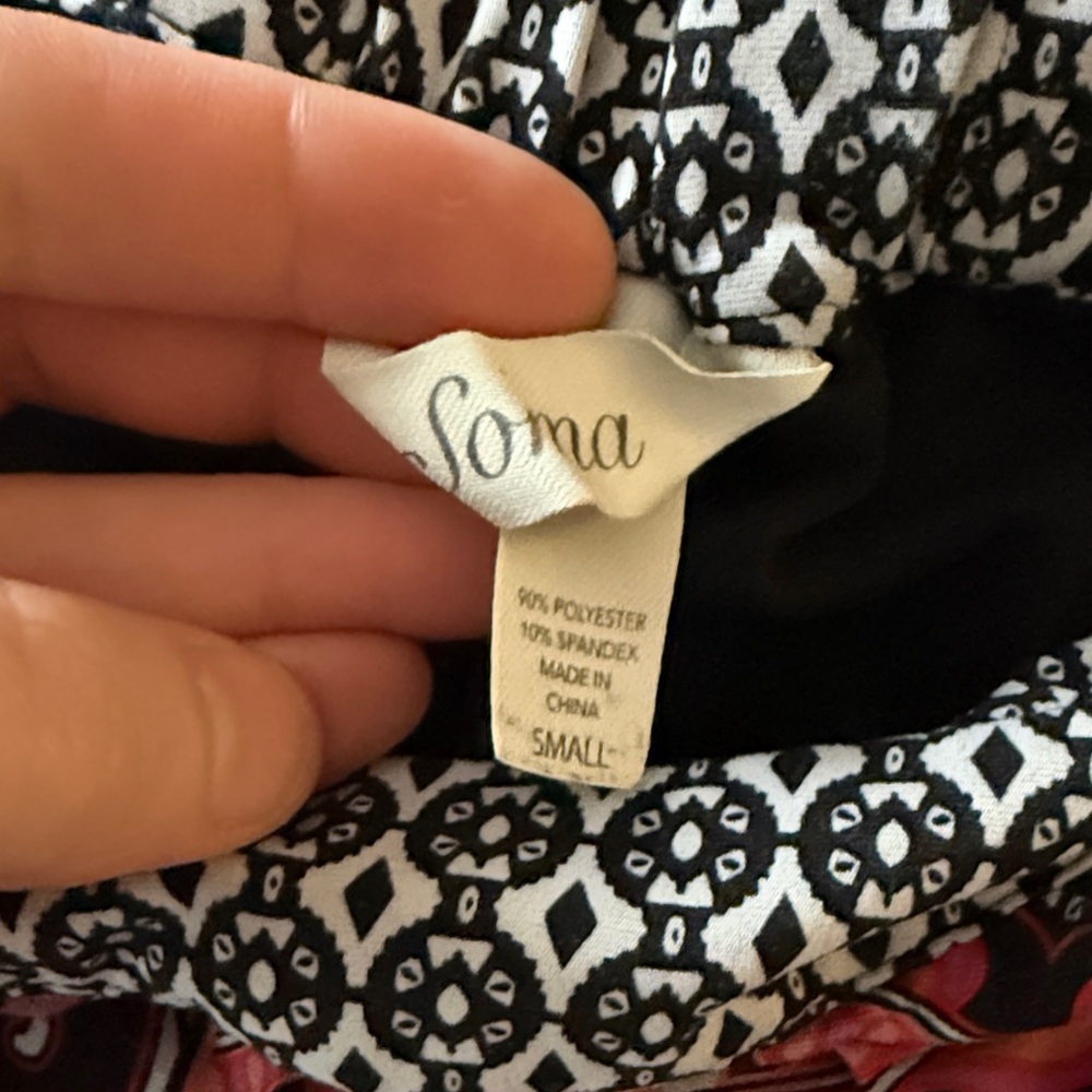 2 Soma Patterned Maxi Dresses S - image 8